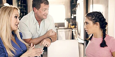 Pervert Parents Having Sex With A Virgin Girl And With Jane Wilde And Brandi Love