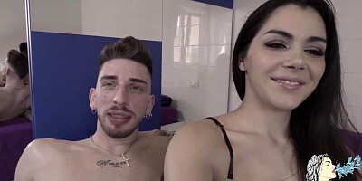 Valentina Napppi fucks a fan (italian dialogues)
