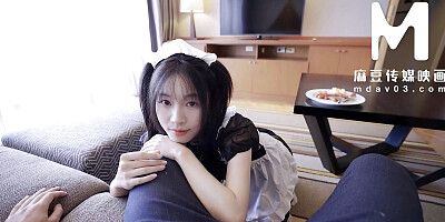 ModelMedia Asia - My sexy big tits maid would say dirty words to seduce me every day
