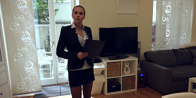 Real Estate Agent Smashed In All Crevices
