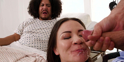 Alison Rey gets an intense pussy pounding from cocky doctor