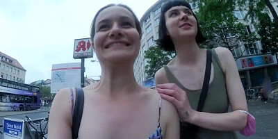 Sexy Babes Have Sex in Public Places