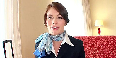 Ashlyn Rae - Ashlyn Gets Fucked In Black Tights As A Cabin Attendant