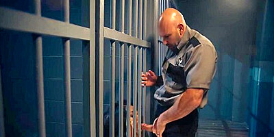 Fucks Two Curvaceous Bitches In Prison Cell With Scott Nails And Jennifer White