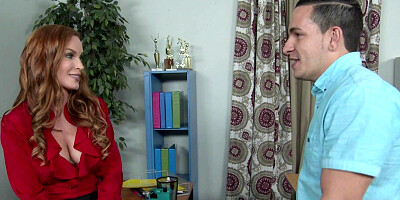 Smoking hot teacher is very horny