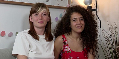 Sexy Lesbian Babes Get To Know Each Other