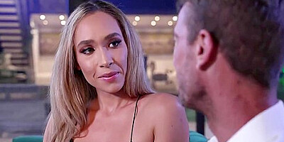 Flexible Russian Porn Star Briana Banderas Wears Sexy White Lingerie To Fuck Fan At His House