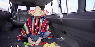 BANGBROS - Cinco De Juices Bus Tear Up With Dark Haired COUGAR Becky Bandini & Highly Ecstatic Tyler Steel