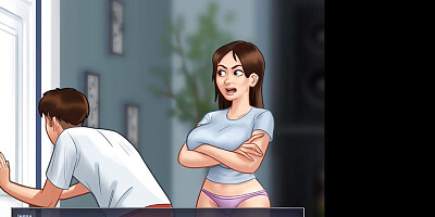 Step Mom All Sex Scenes Summertime Saga - Animated porn game