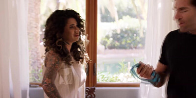 Arabelle Raphael enjoyed Victor Ray cock