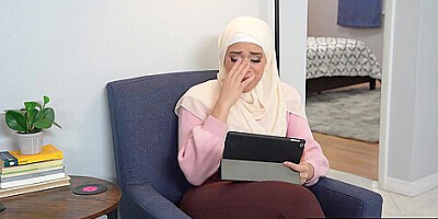My Big Ass Arab Stepsister Willow Ryder Sucked My Big Cock Before Rough Sex