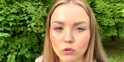 Beautiful blonde gets picked up and fucked