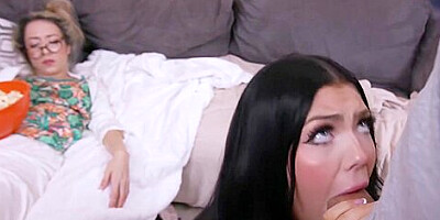 Stepdad Ramming His Stepdaughters Horny Pussy So Hard