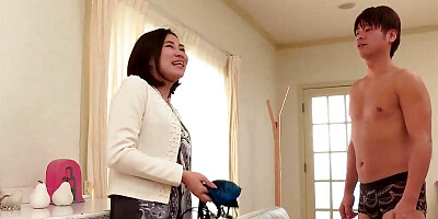 Super hot Ameri Koshikawa dons undergarments and gets creampied for an amazing plow session!