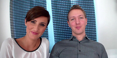 Short Haired MILF Gabrielle Gucci Takes BBC While Embarrassed Cuckold Watches