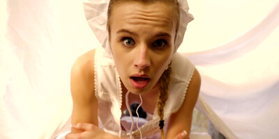 Amish have hired an outsider to impregnate their daughter Jillian Janson