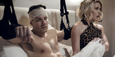 MILF comes to medical ward to make it with her stepson