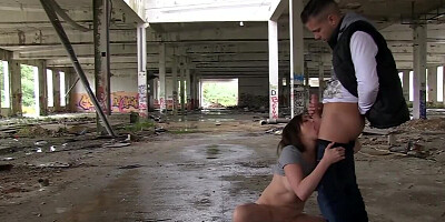 Alberto Blanco &amp, Yasmin Scott are fucking in abandoned factory