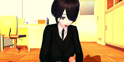 GAL MANAGER CONTRAPTIONS WORKER INSTRUCTING 3 DIMENSIONAL ANIME PORN 85