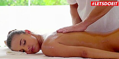 Massage Guy Sucks At His Job, Luckily He Has A Big Cock! With Amirah Adara And Max Dior