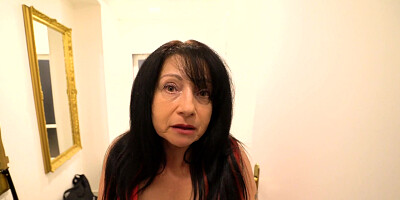 Buxom GILF Booby M gets her shaved pussy plowed