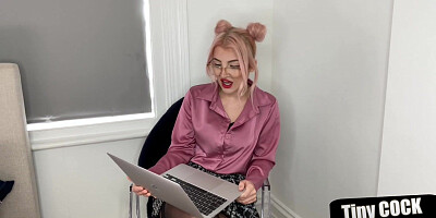 British mistress rating pathetic micro dicks