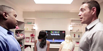 Lala Ivey and Layla Love take each others dads cocks