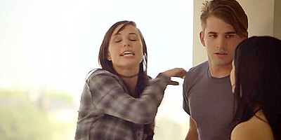 Aidra Fox - Gets Caught For Double Penetration