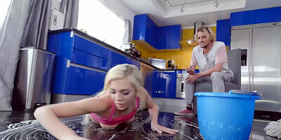 Tiffany Watson squirts over her stepbrother's dick & gets creampied