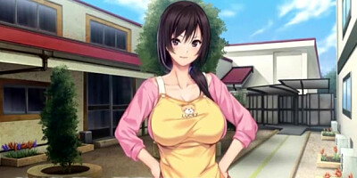 Large boobed Anime Porn dark haired is yelling while getting smashed from the back, in the douche
