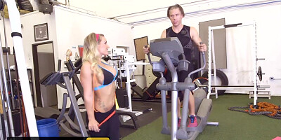 Brazzers - Big TITS in Sports - Cali Carter Mick Blue - Calis Special Workout