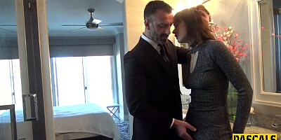 Submissive Sailor Luna in fetish lingerie