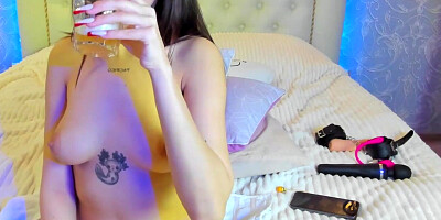 Prostitute Kristina Frolova (Kelly Freddo) develops pussy and ass with toys