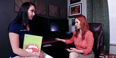 DING DONG! Mandy Muse fucks a stranger for her LonelyFans page!