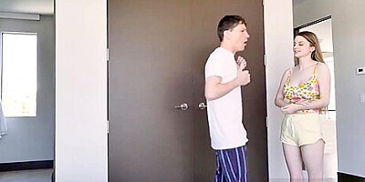 Misbehaving sister ordered to blow Brother as punishment