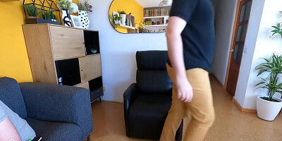 Stealty Fuck Behind My With His Best Friend While He Watches Eurocopa S