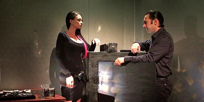 Seductive office chick fucked her co- worker