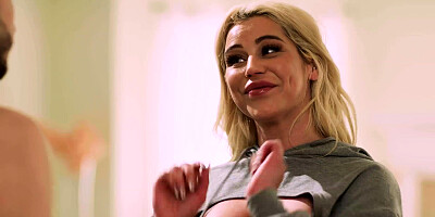 Big tits in cheerleader fucked by a Apollo