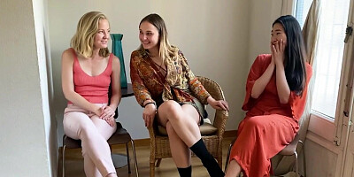 Lesbian Babes Get to Know Each Other