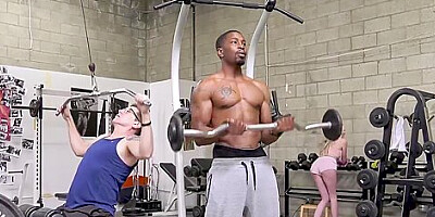 Isiah Maxwell And Lexi Lore In Dad Bod Cuckolded By Black Stud