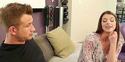 Busty Brooklyn Chase gets nailed and facialized