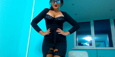 Flybigtitsnow - titsfucking in secretary outfit