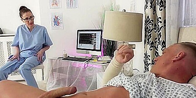 Scarlet Louise - Gilf Nurse Creampie Suprise