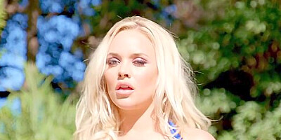 Sexy Blondie Alexis Monroe In A Threesome And Double Penetration