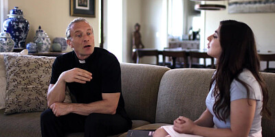 Holy Priest Anal Fucks one of the Sinful Parishioner