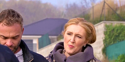 A mature blonde whore has sex with a younger fellow