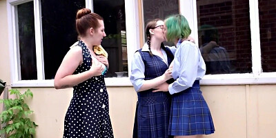 Headmistress punishes two students for bad grades