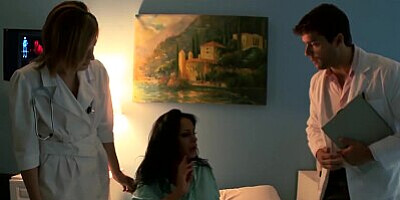 BRAZZERS - Angelina Valentine deepthroats and takes it in the ass