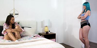 Bella Rolland caught masturbating