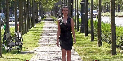 Nelly Kent In Romanian Slut With Fake Boobs Banged By Skinny Guy